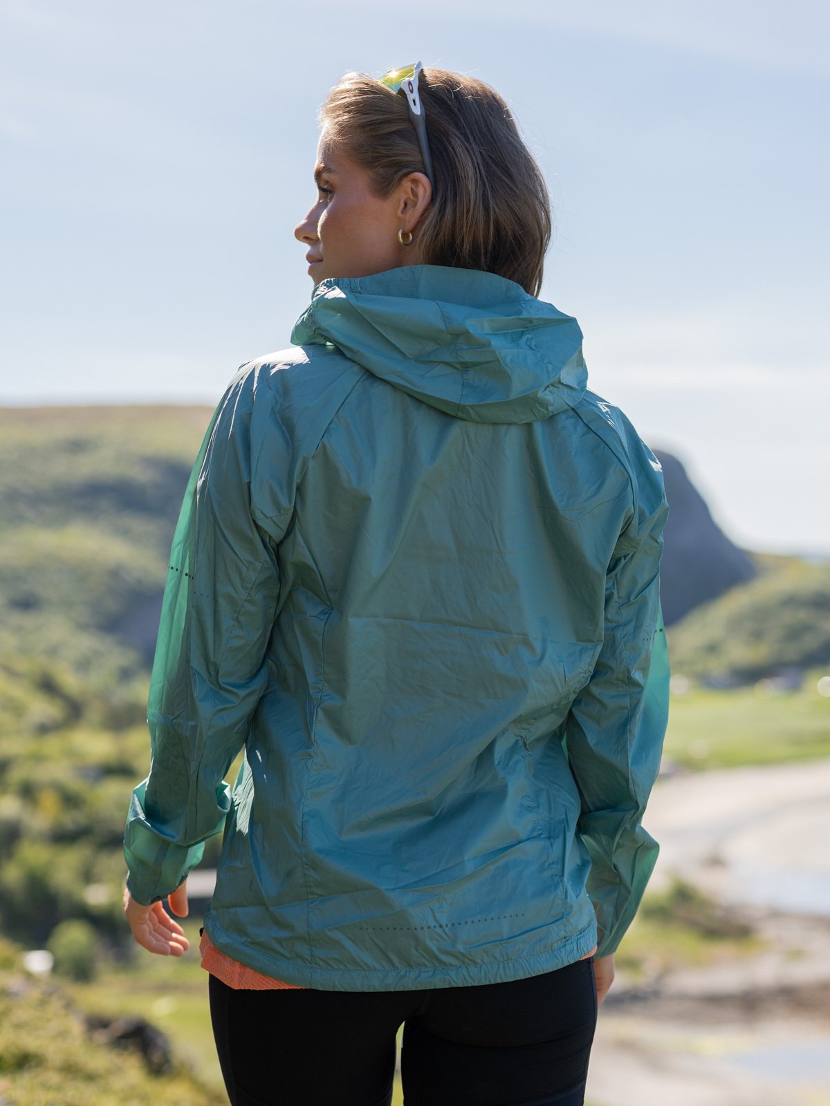 Bergans Fløyen W Anorak Light Forest Frost