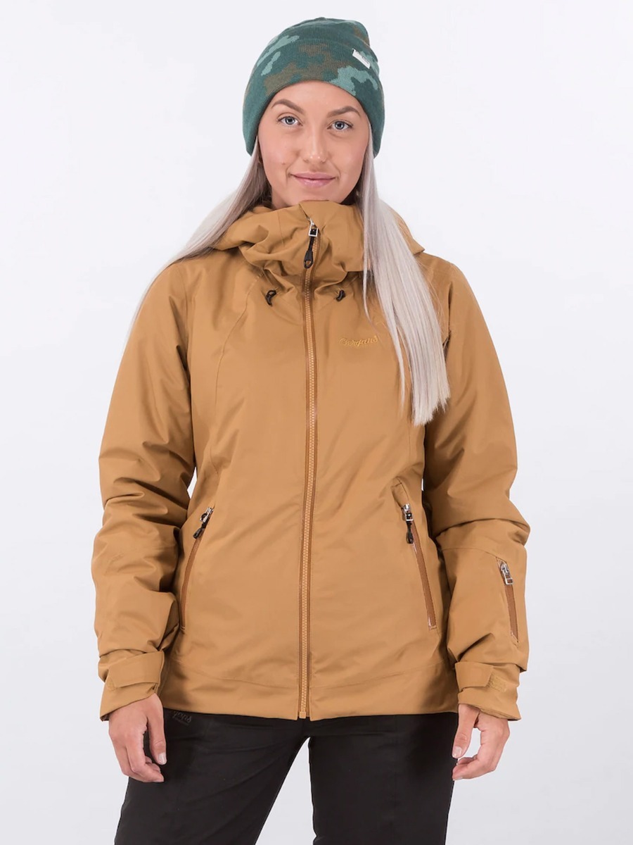 Bergans Stranda Insulated Hybrid Jacket Dark Mustard Yellow
