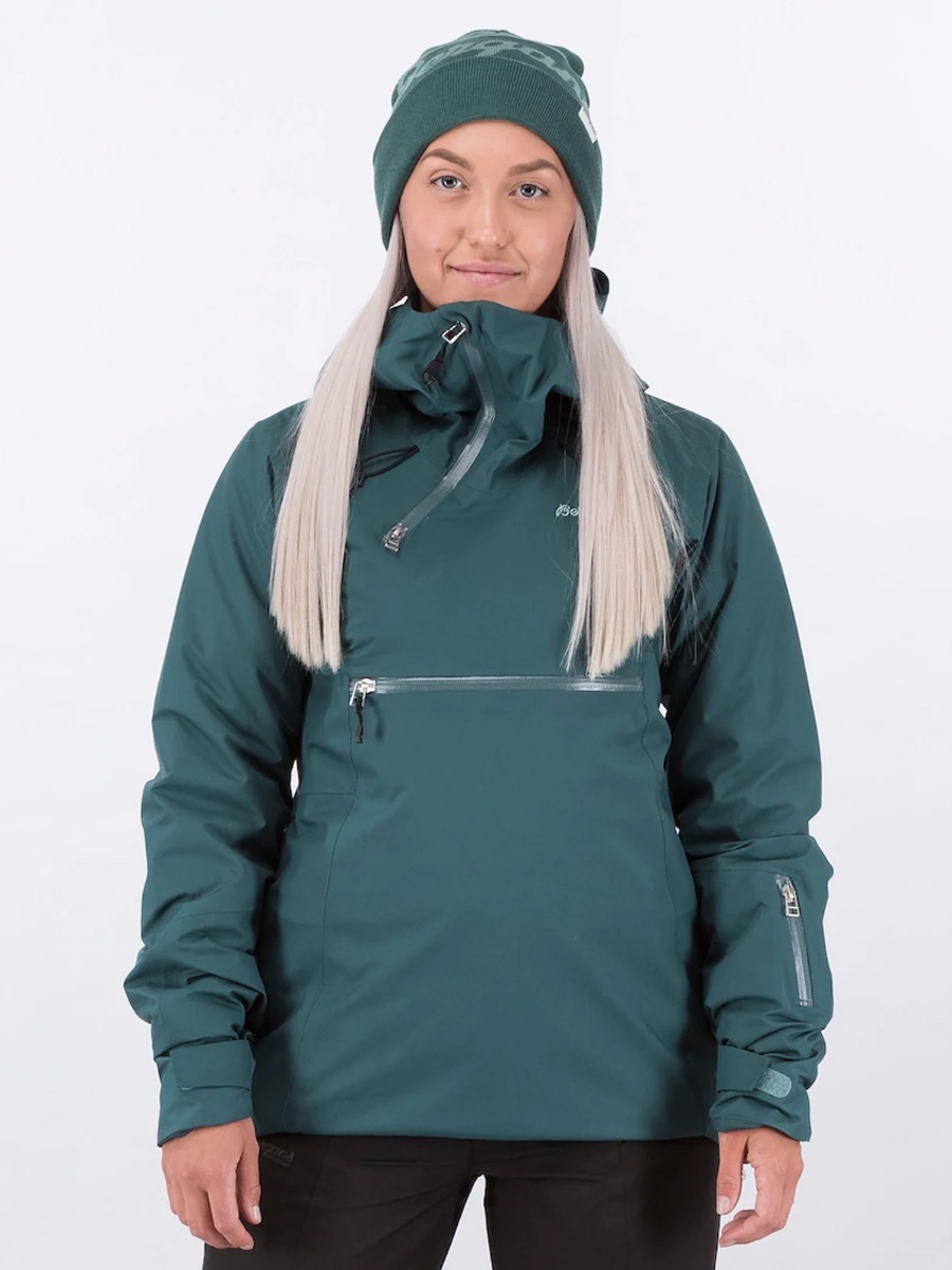 Bergans Stranda Insulated Hybrid Anorak Forest Frost