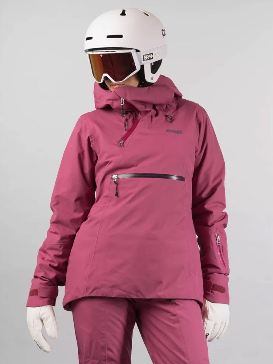 Bergans Stranda Insulated Hybrid Anorak Beetred