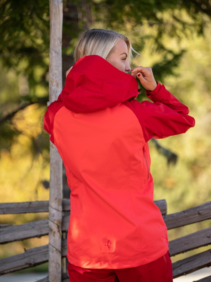 Bergans Cecilie 3L Jacket Light Dahlia Red / Dahlia Red