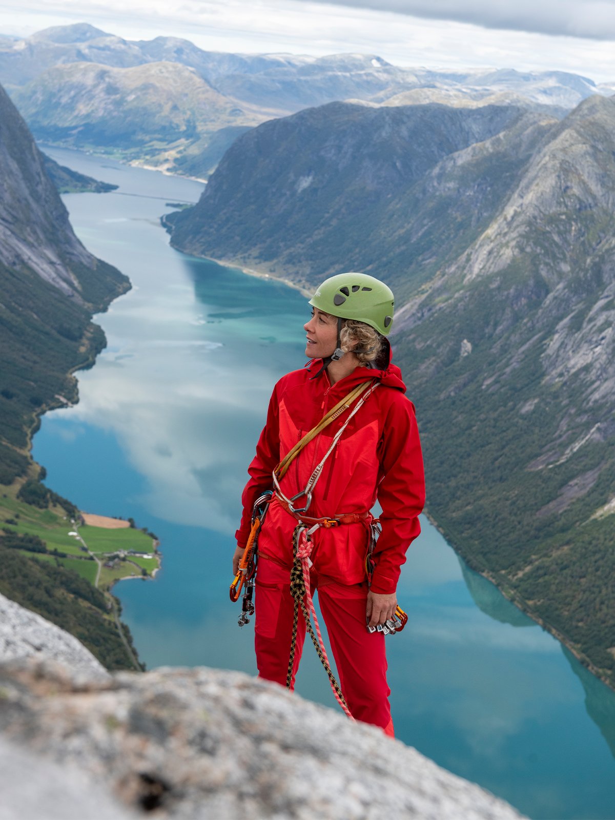 Bergans Cecilie 3L Jacket Energy Red / Red Leaf
