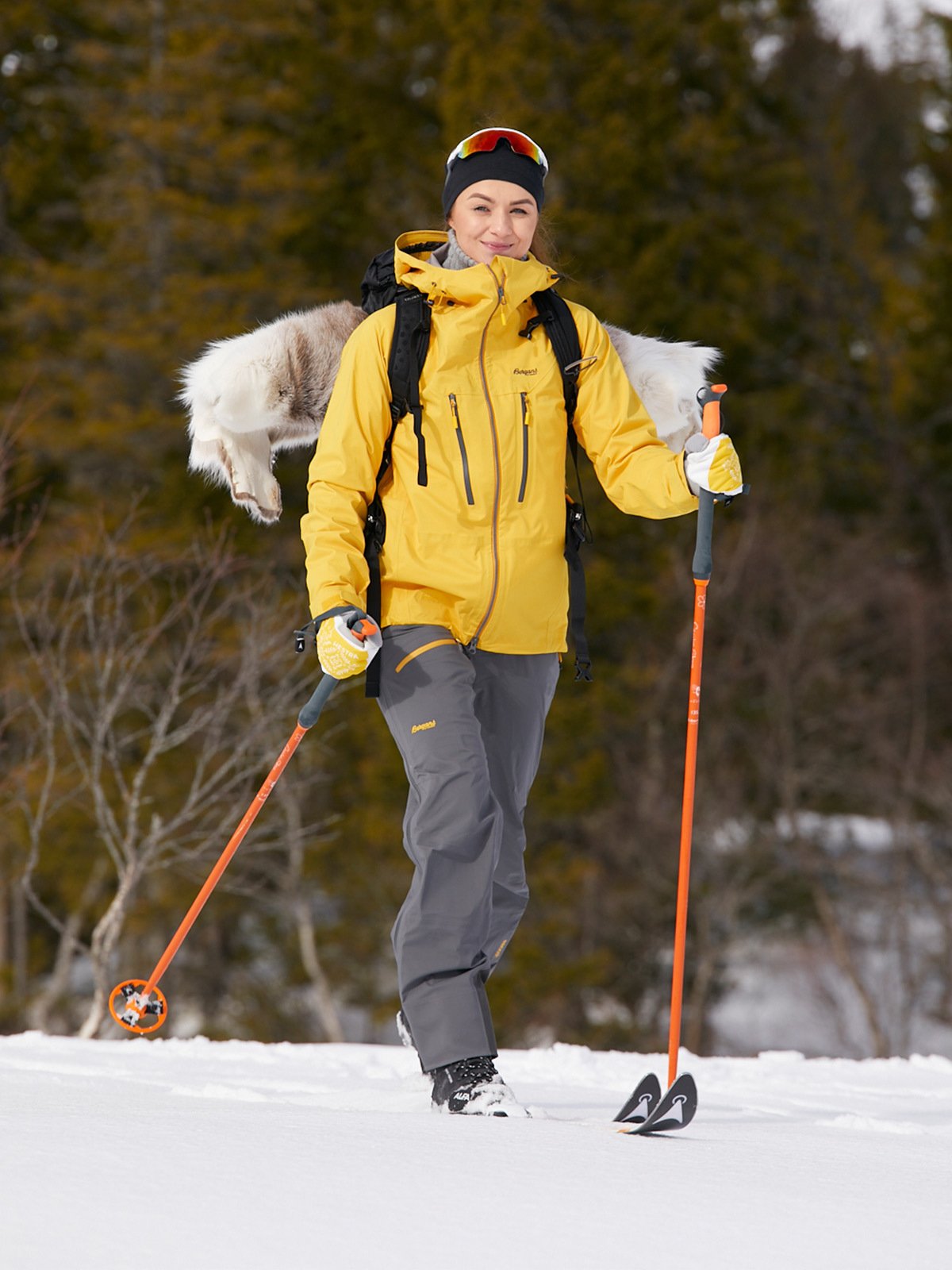 Bergans Cecilie 3L Jacket Light Golden Yellow / Golden Yellow