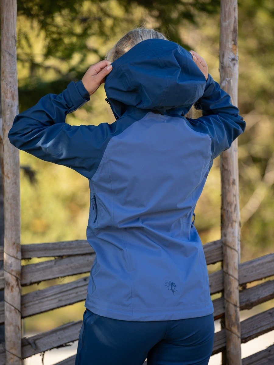 Bergans Cecilie 3L Jacket Light Thunder Blue / Thunder Blue / Silver Grey