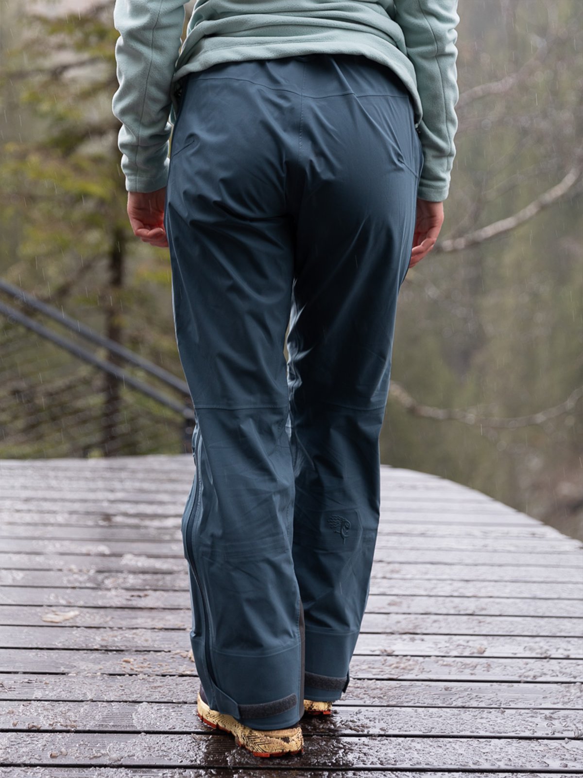 Bergans Cecilie 3L Pant Orion Blue / Misty Forest