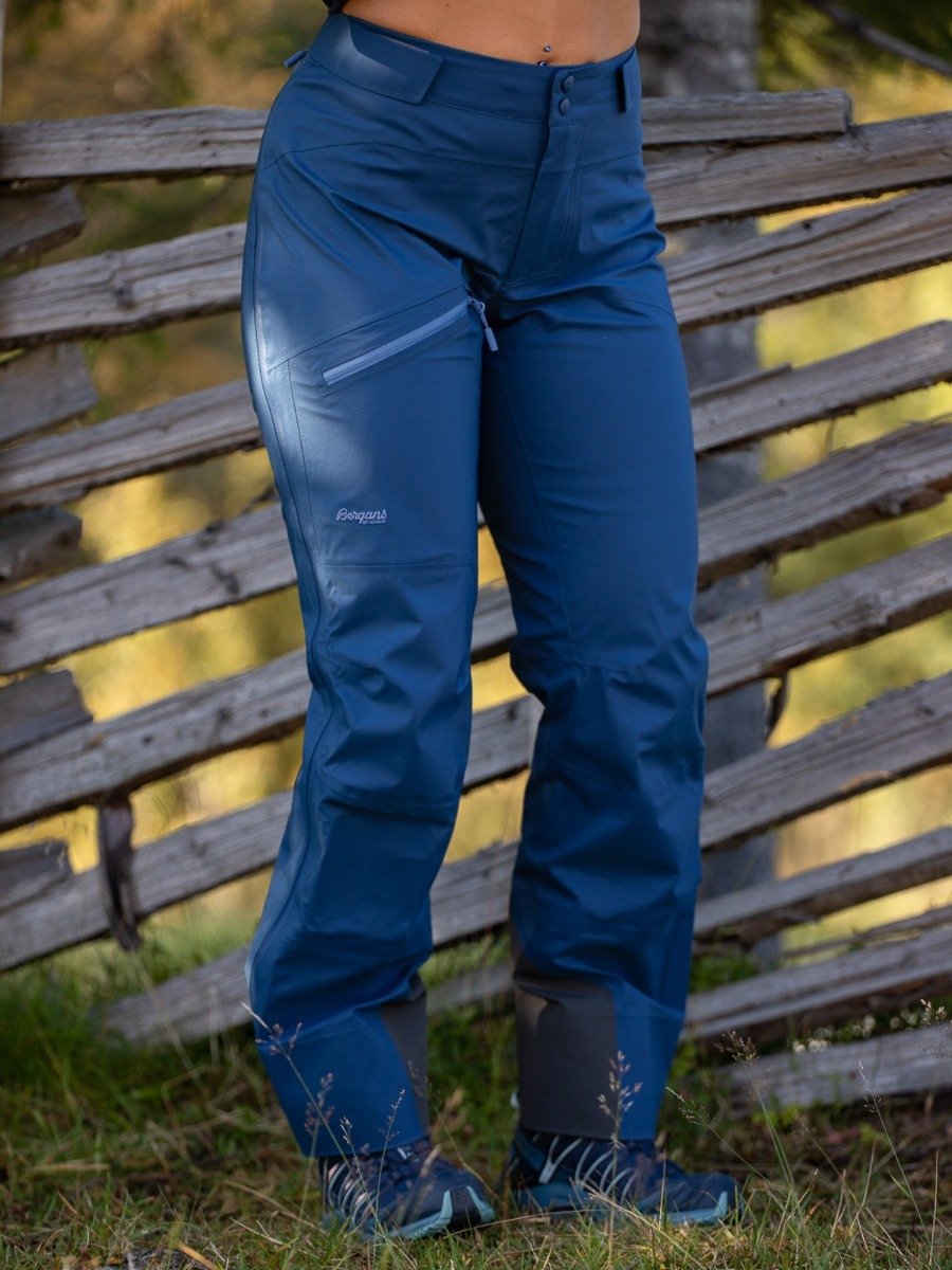 Bergans Cecilie 3L Pant Thunder Blue / Light Thunder Blue