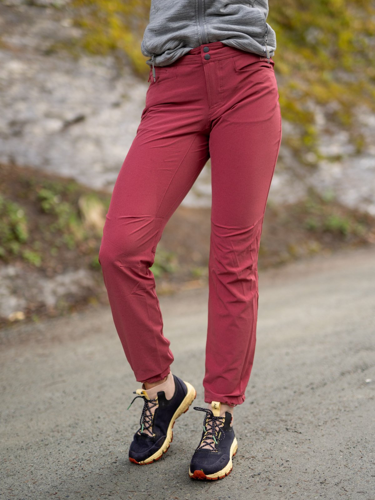 Bergans Cecile Flex Pant Dark Creamy Rouge