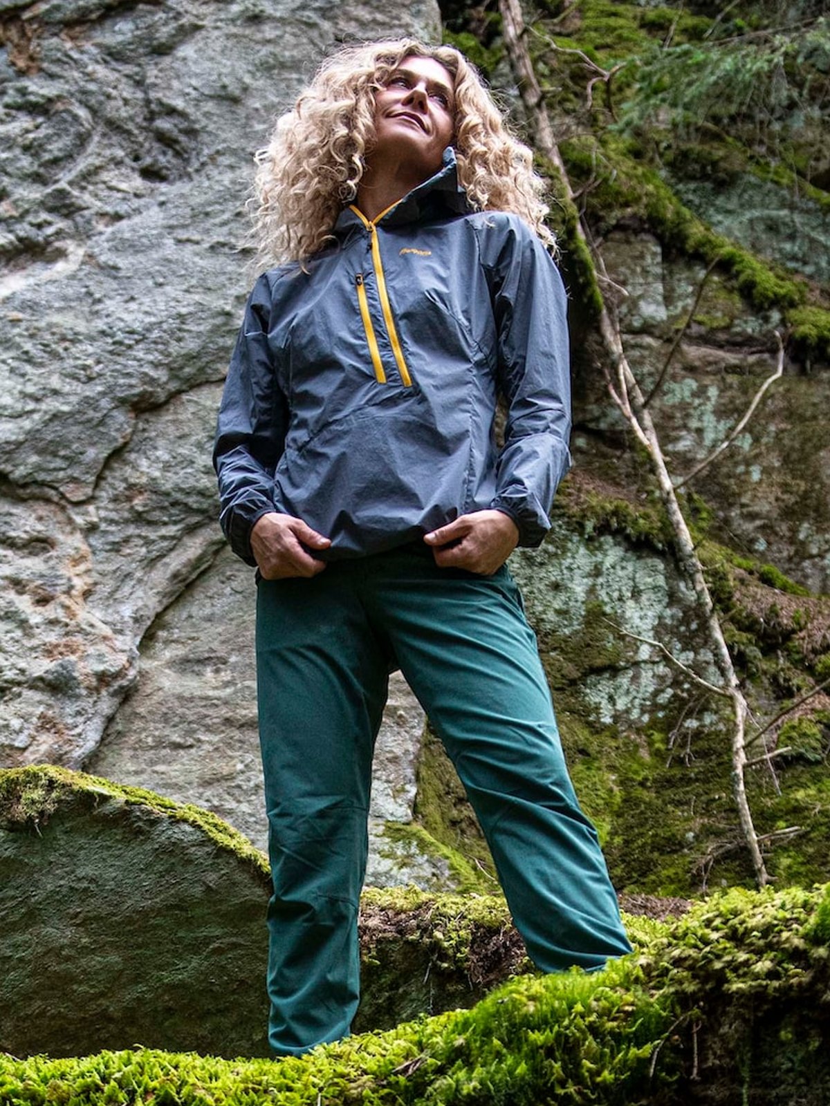 Bergans Cecile Flex Pant Dark Forest Frost