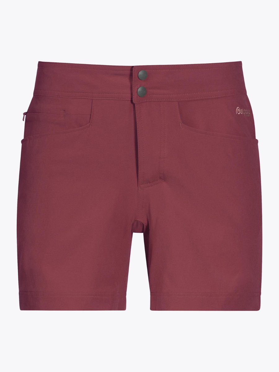 Bergans Cecilie Flex Shorts Dark Creamy Rouge