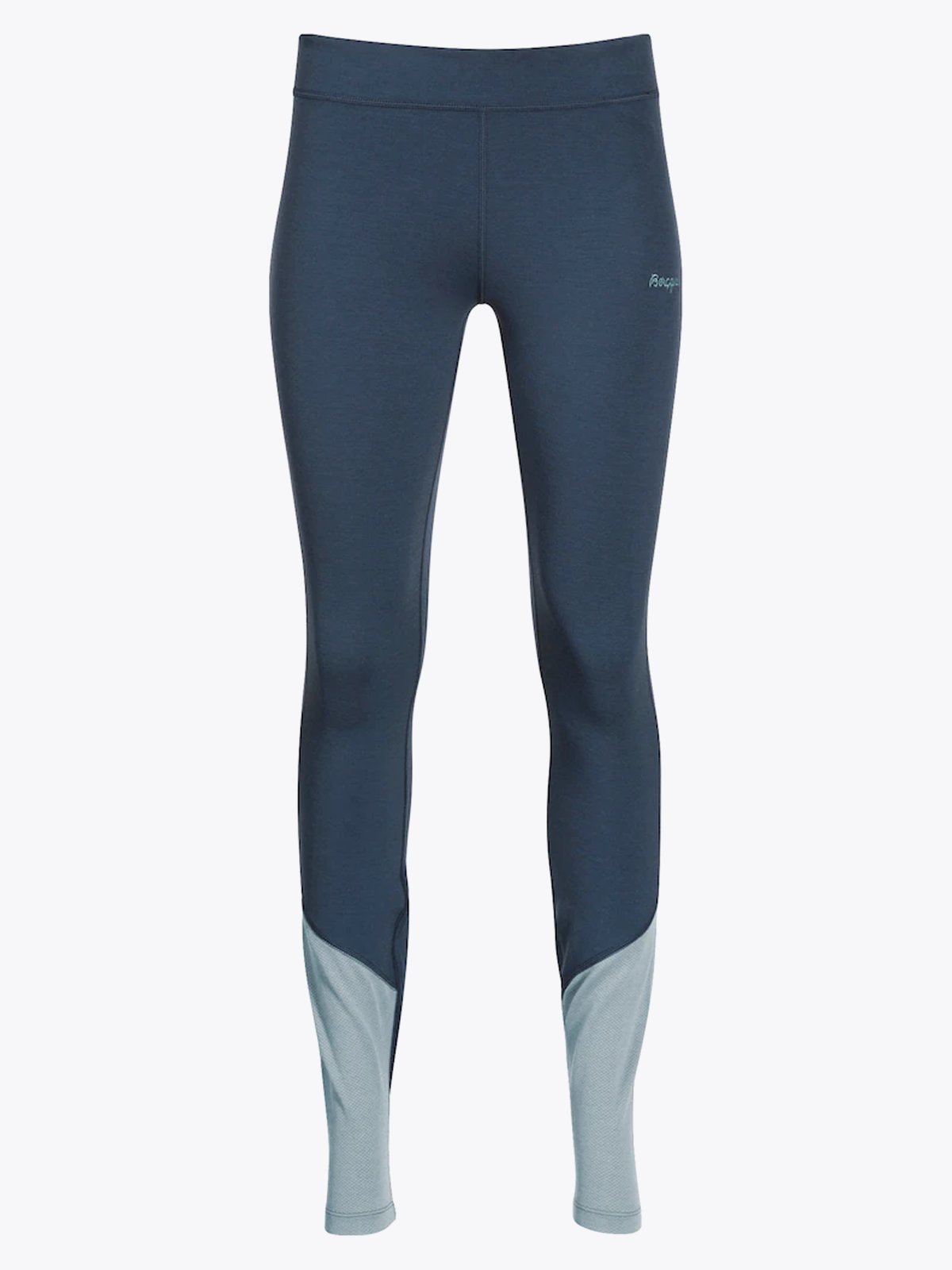 Bergans Cecilie Wool Tights Orion Blue / Misty Forest