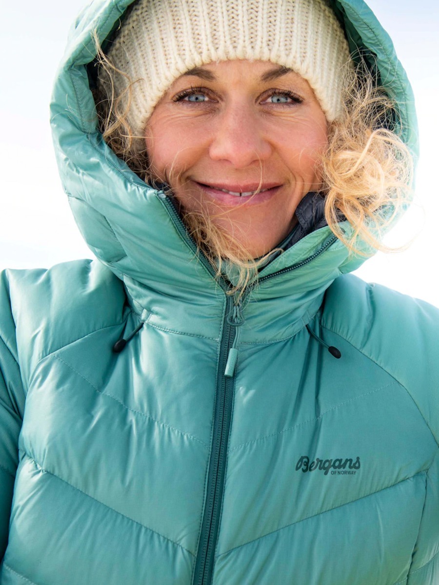 Bergans Cecilie V3 Down Jacket Light Forest Frost / Forest Frost