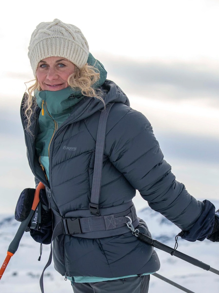 Bergans Cecilie V3 Down Jacket Solid Charcoal / Solid Dark Grey