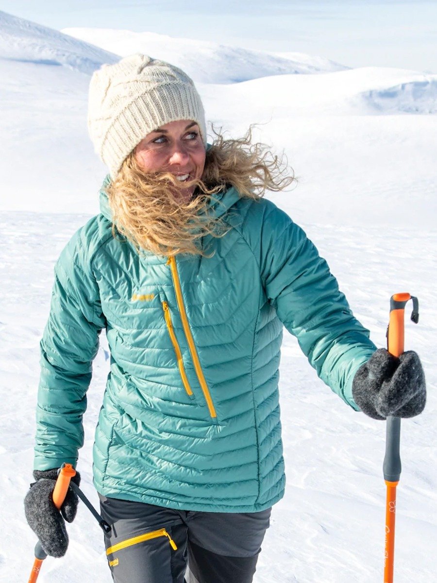 Bergans Cecilie Down Light Anorak Light Forest Frost / Forest Frost