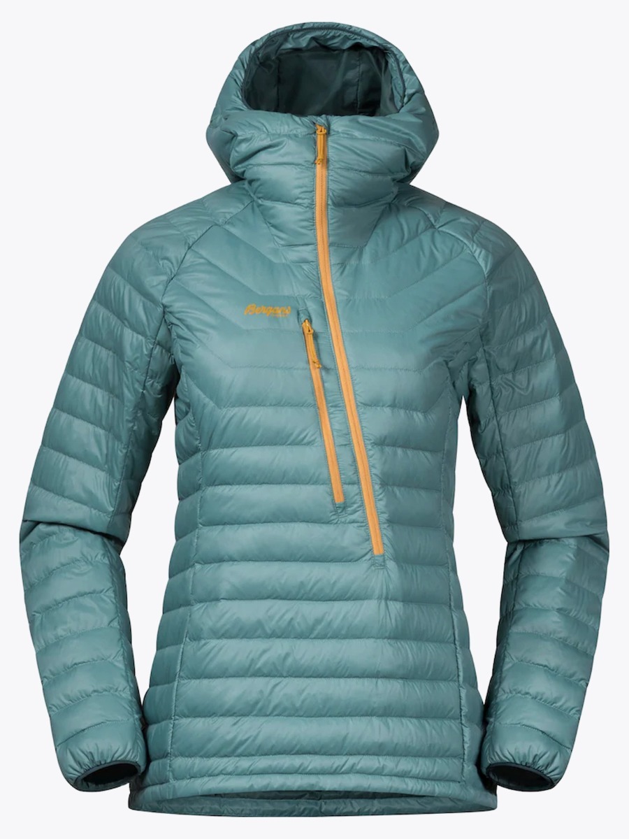 Bergans Cecilie Down Light Anorak Light Forest Frost / Forest Frost