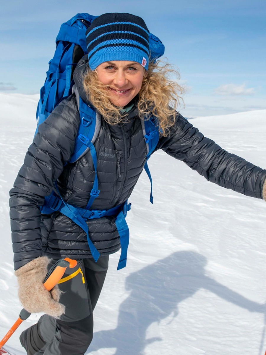 Bergans Cecilie Down Light Anorak Solid Charcoal / Solid Dark Grey