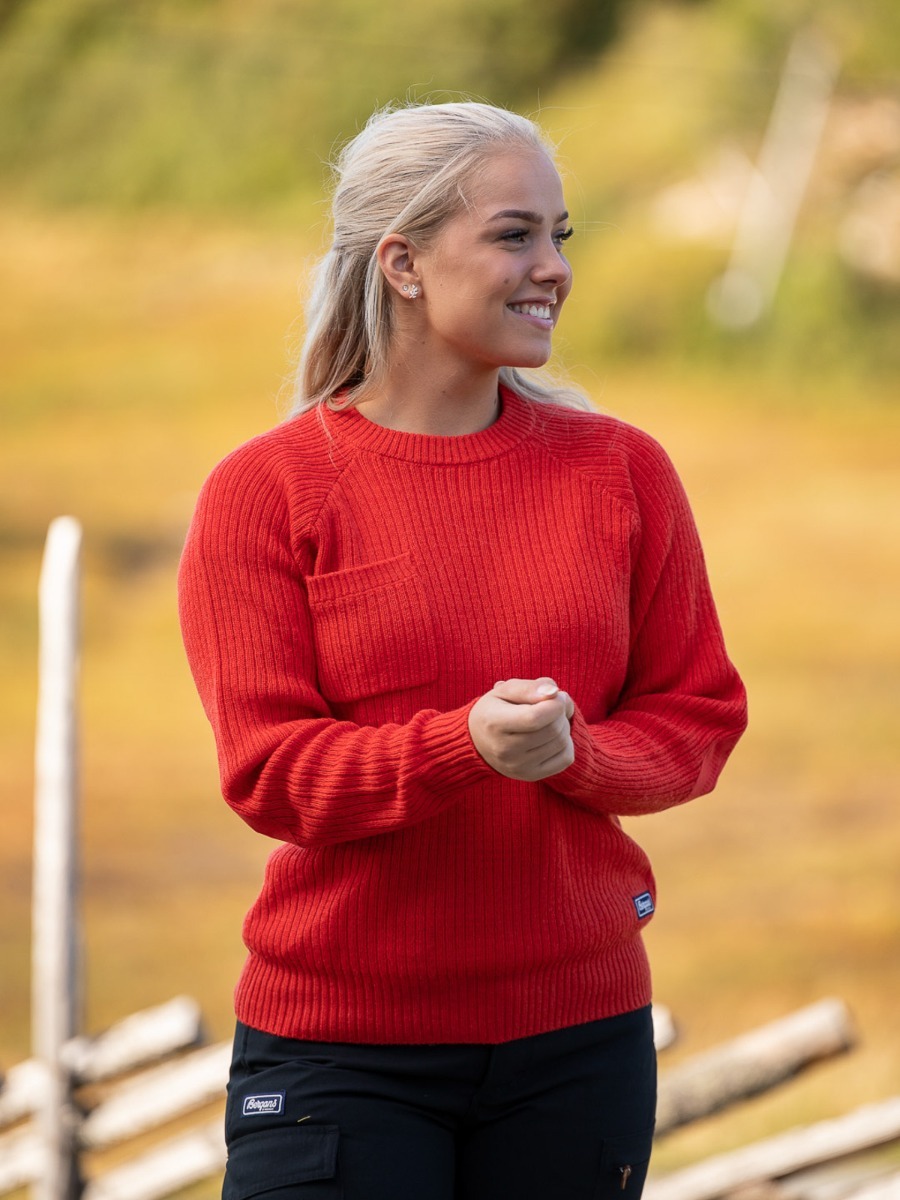 Bergans Stavali Jumper Red Sand