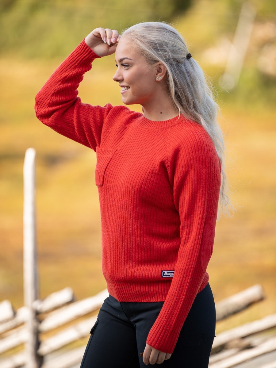 Bergans Stavali Jumper Red Sand