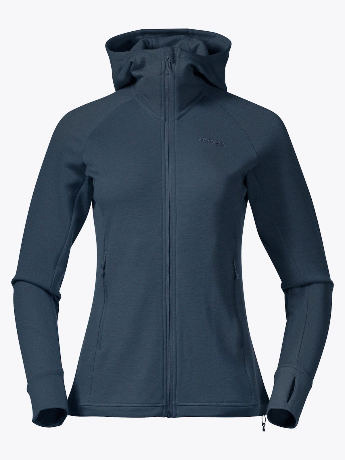 Bergans Ulstein Wool Hood Jacket Orion Blue