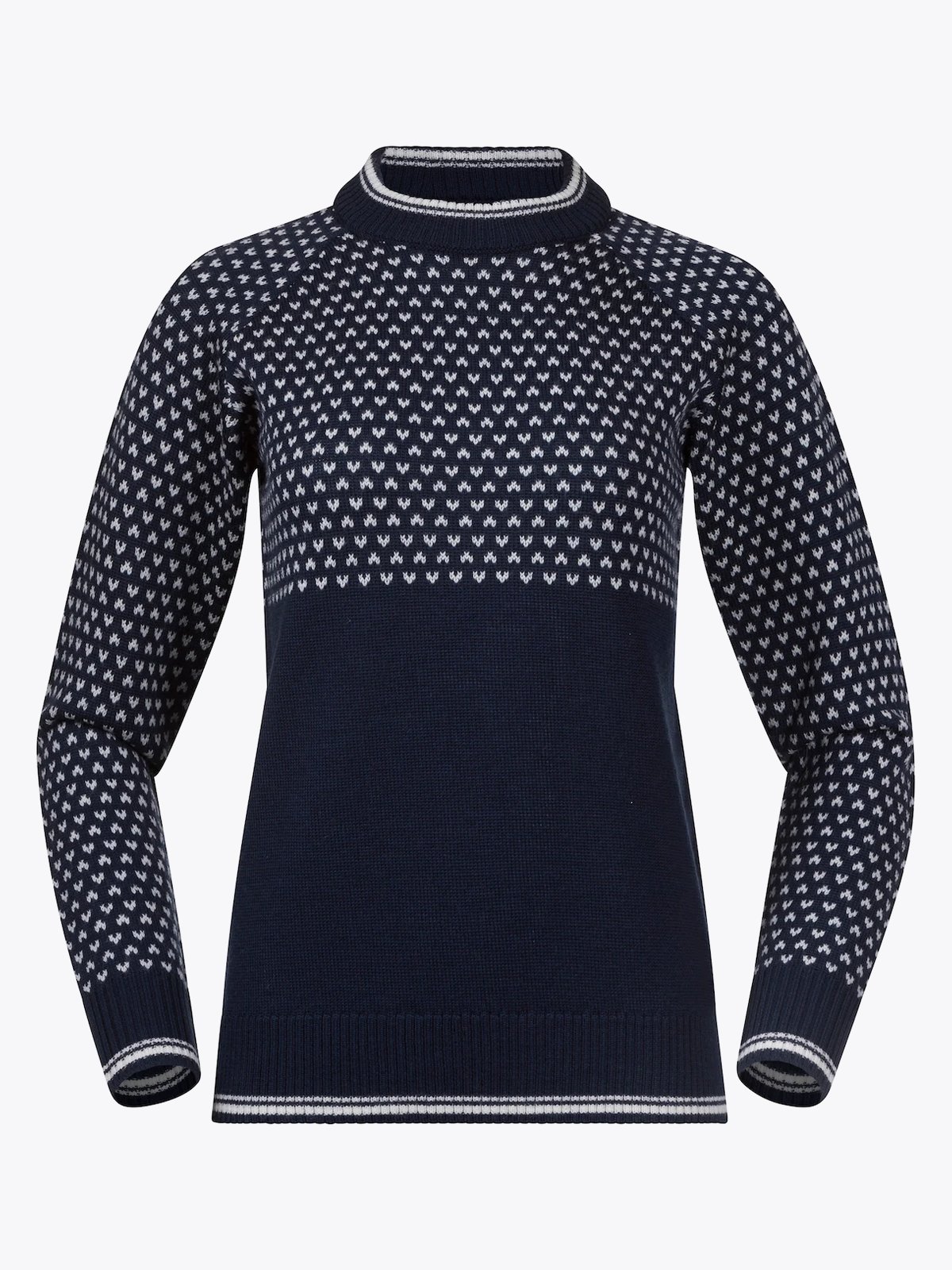 Bergans Alvdal Wool Jumper Navy / VanillaWhite