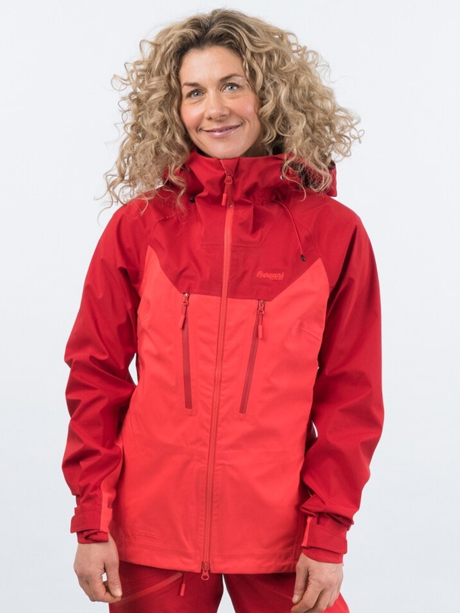 Bergans Cecilie 3L Jacket Light Dahlia Red / Dahlia Red