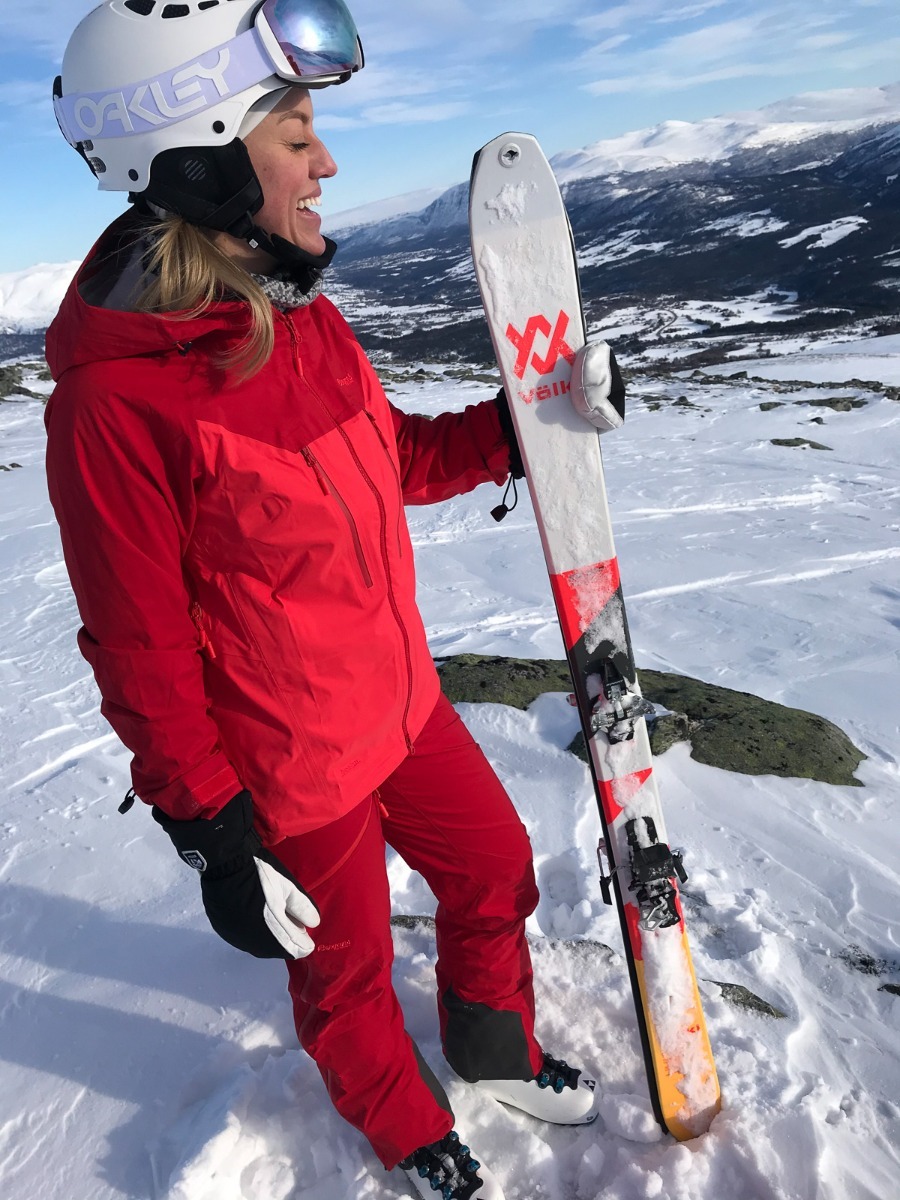 Bergans Cecilie 3L Pant Dahlia Red / Light Dahlia Red