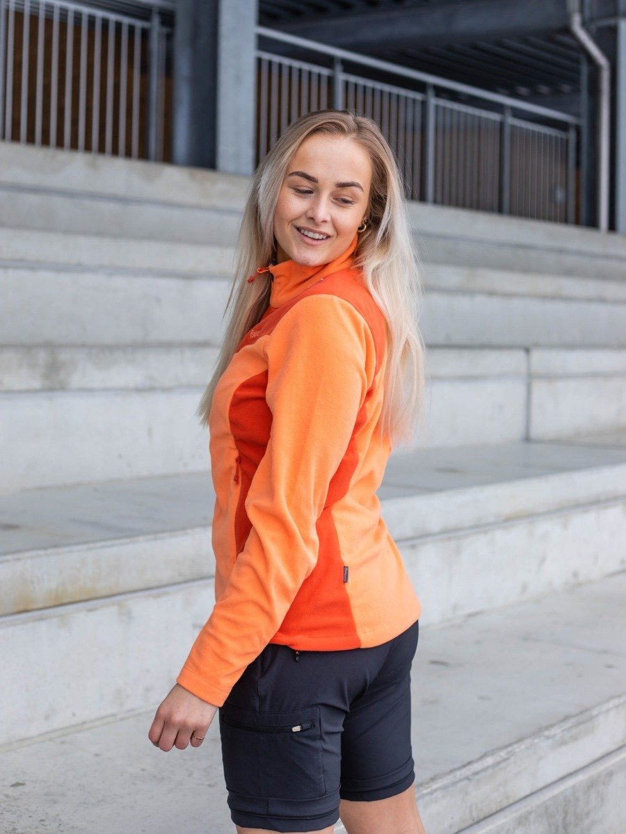 Bergans Finnsnes Fleece Jacket Cantaloupe / Brick