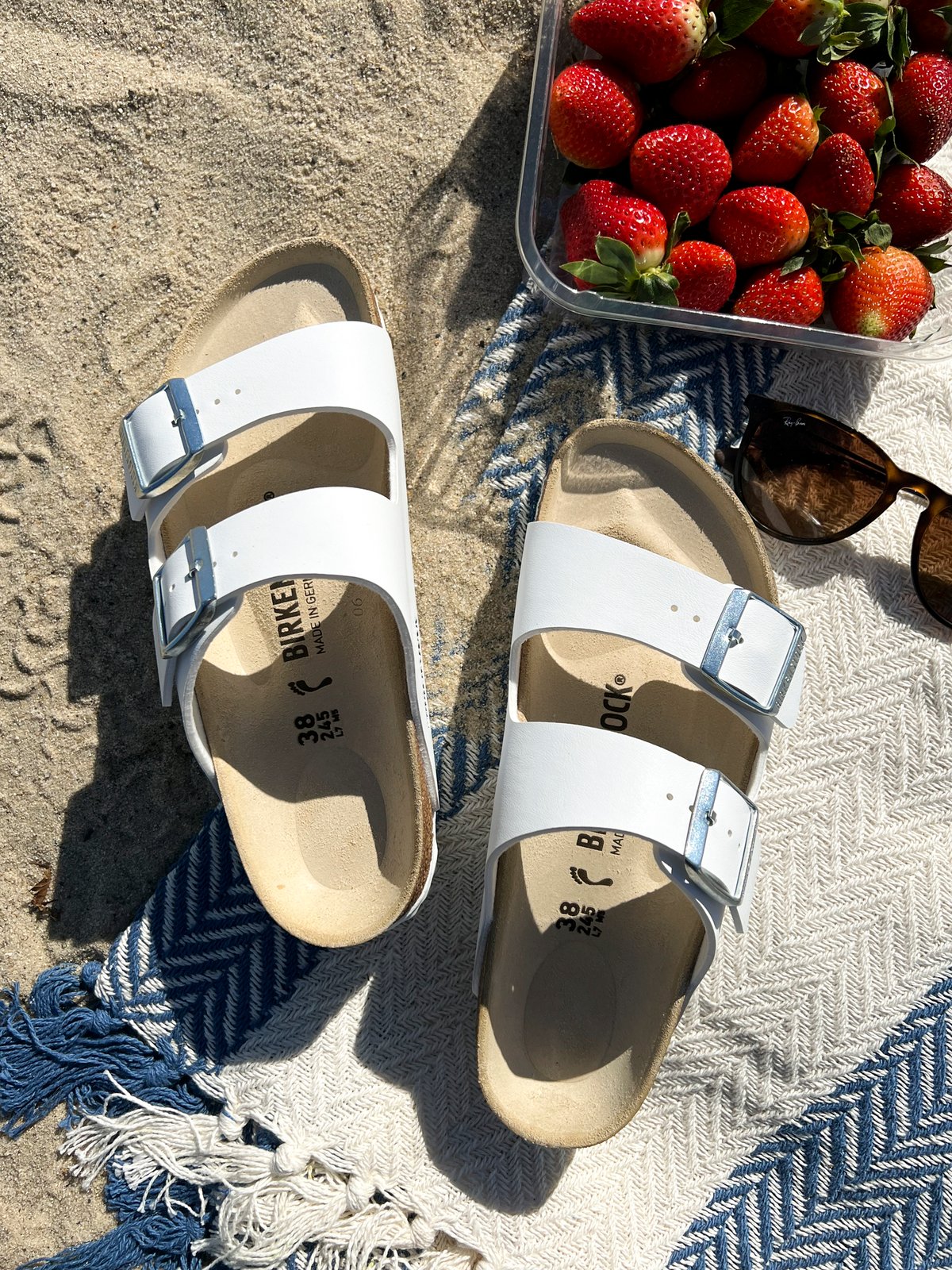 Birkenstock Arizona White