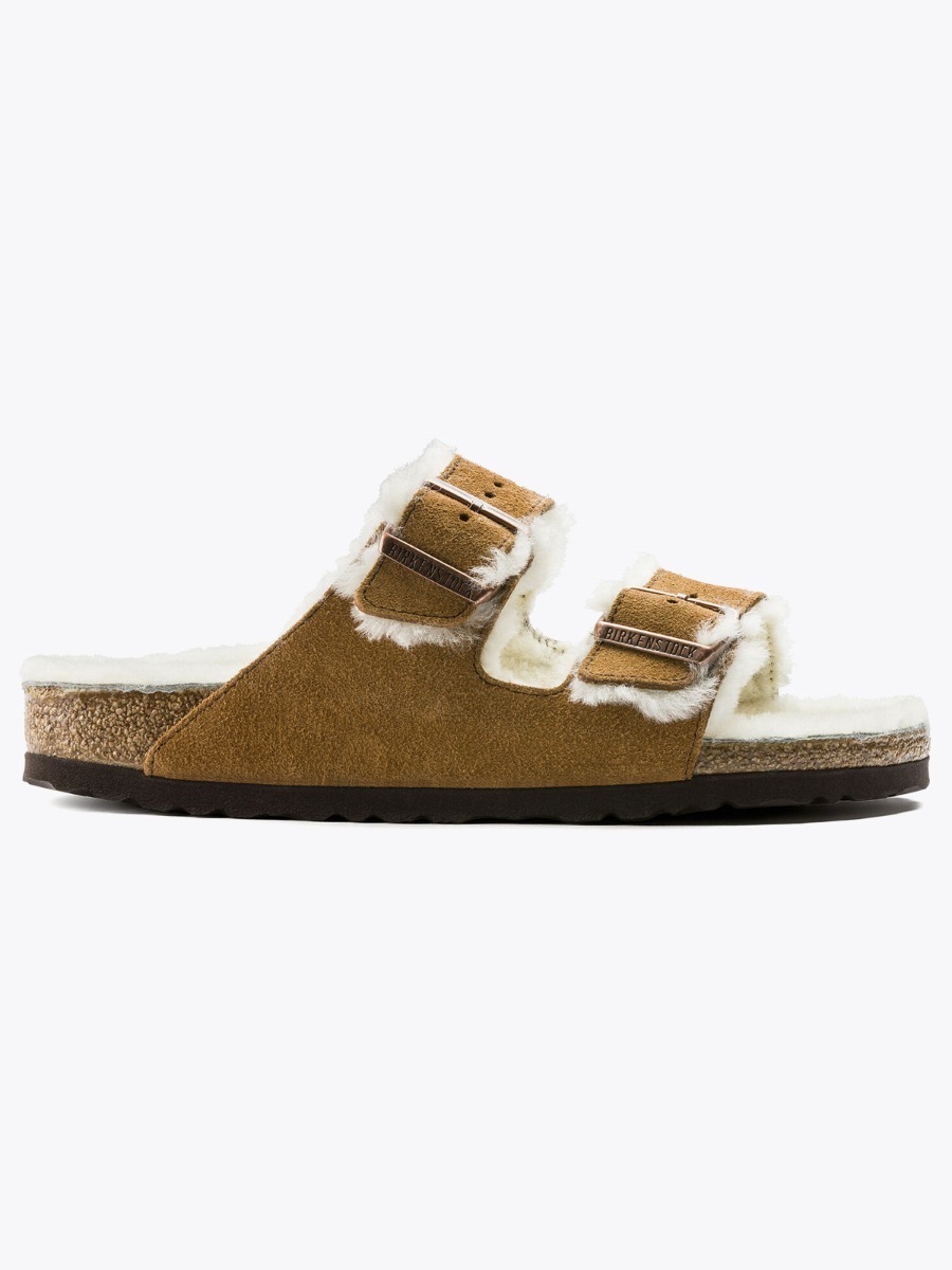 Birkenstock Arizona Fur Mink