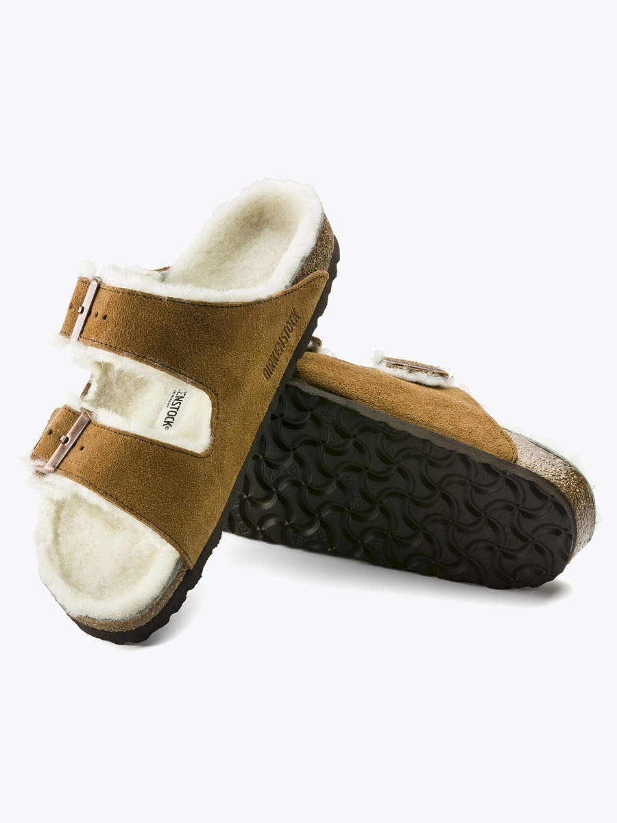 Birkenstock Arizona Fur Mink
