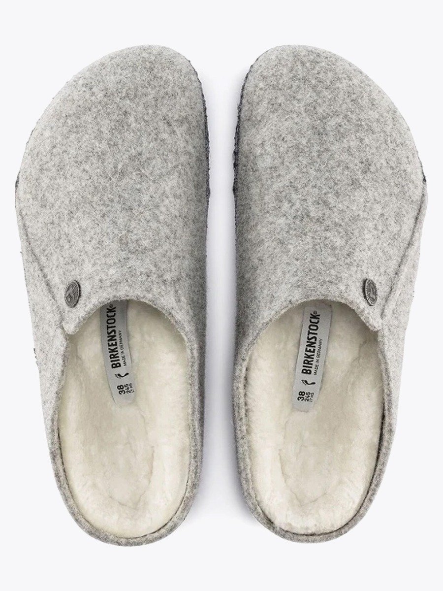 Birkenstock Zermatt Shearling Light Grey