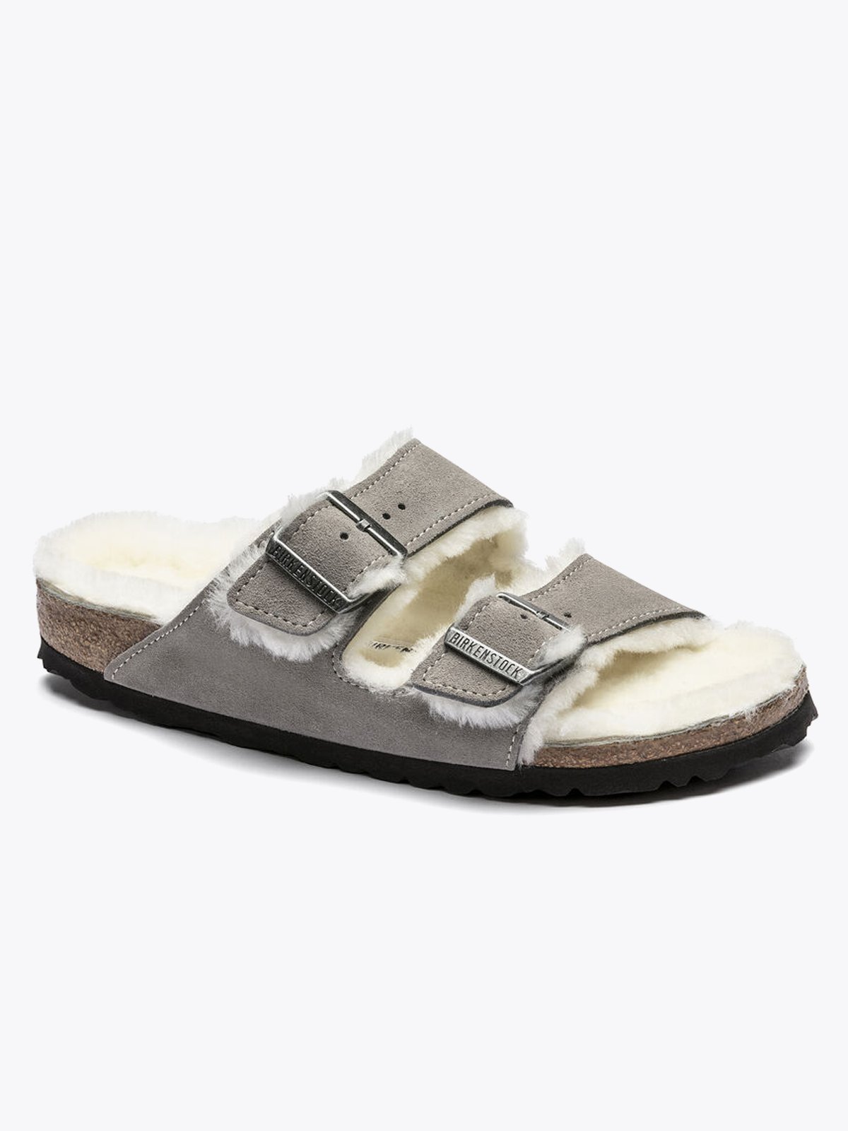 Birkenstock Arizona Fur Stone Coin