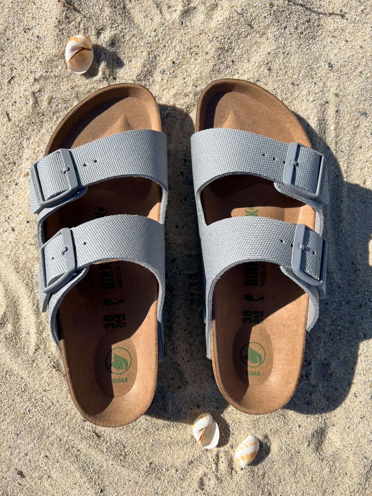 Birkenstock Arizona Tex Stone Coin
