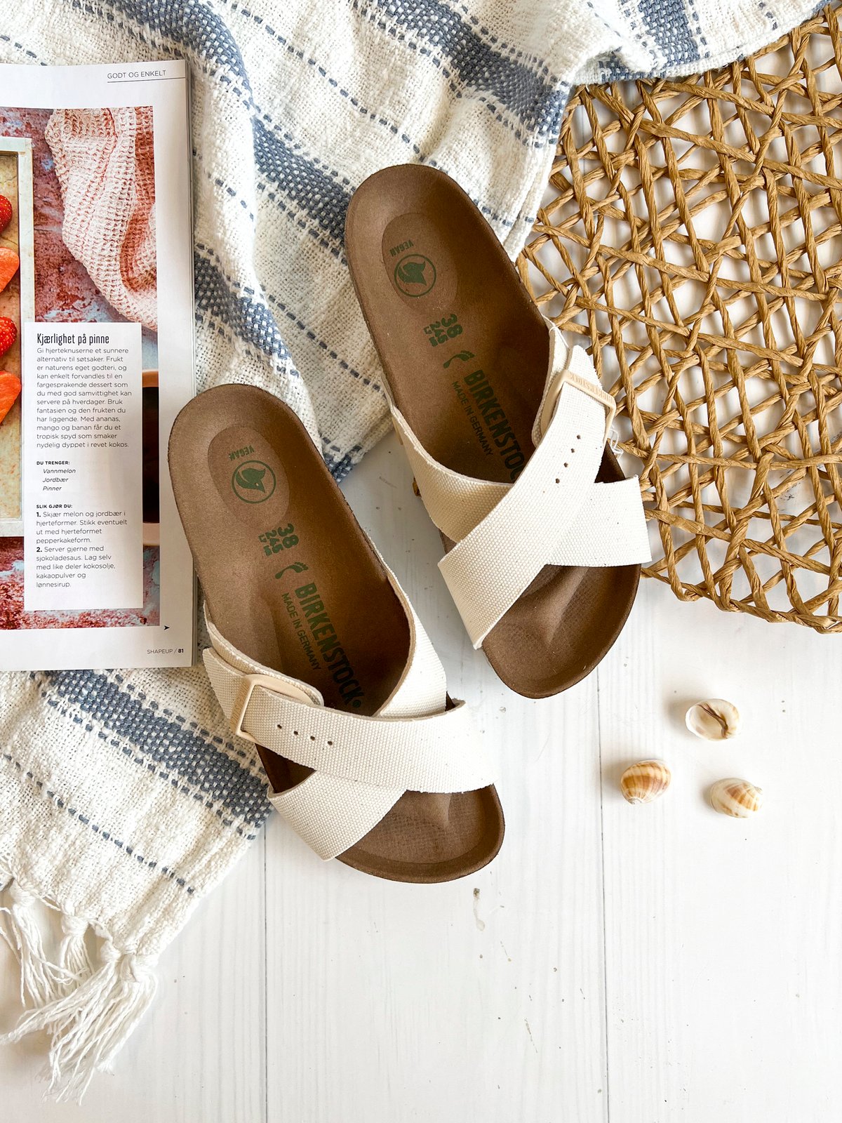 Birkenstock Siena Tex Eggshell