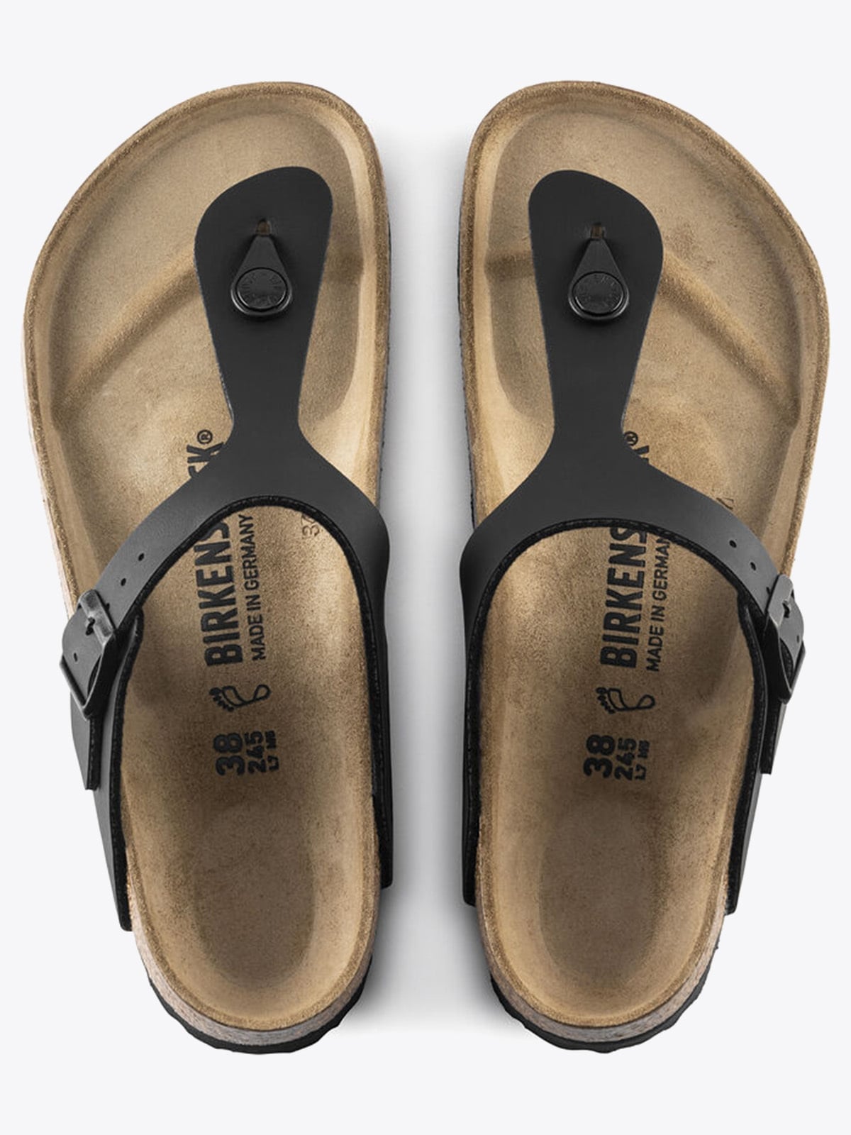 Birkenstock Gizeh BirkoFlor Black