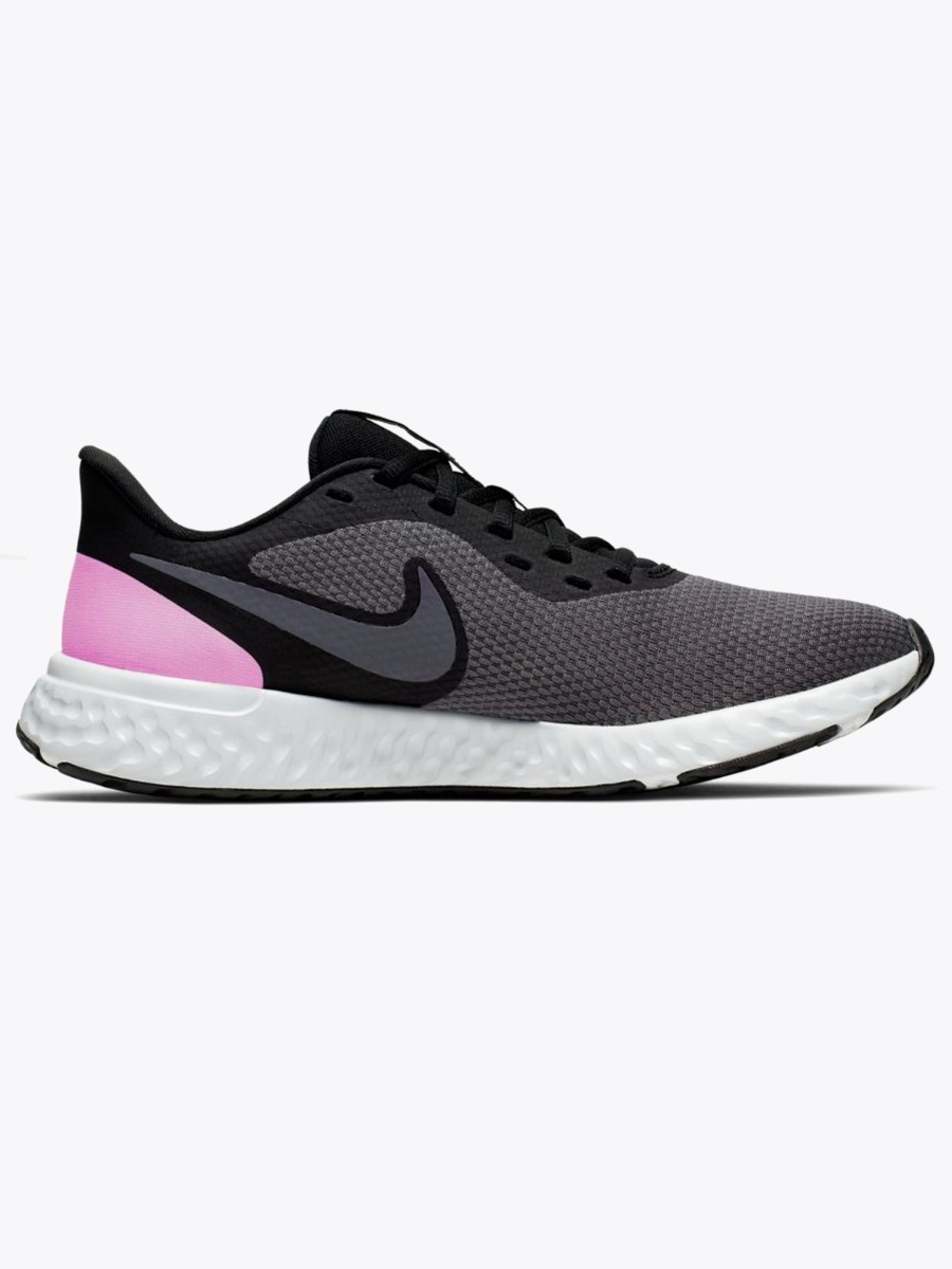 Nike Revolution 5 Black/ Psychic Pink-Dark Grey