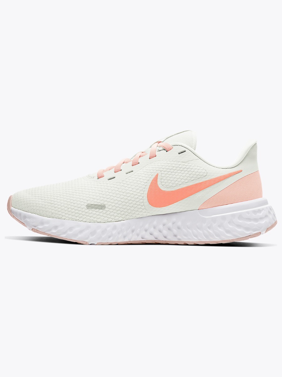 Nike Revolution 5 Summit White/ Crimson Bliss-Orange Pearl