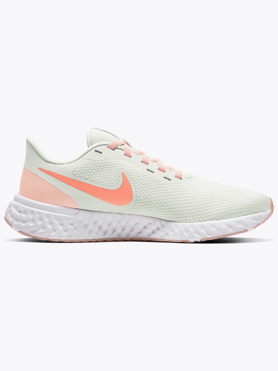 Nike Revolution 5 Summit White/ Crimson Bliss-Orange Pearl