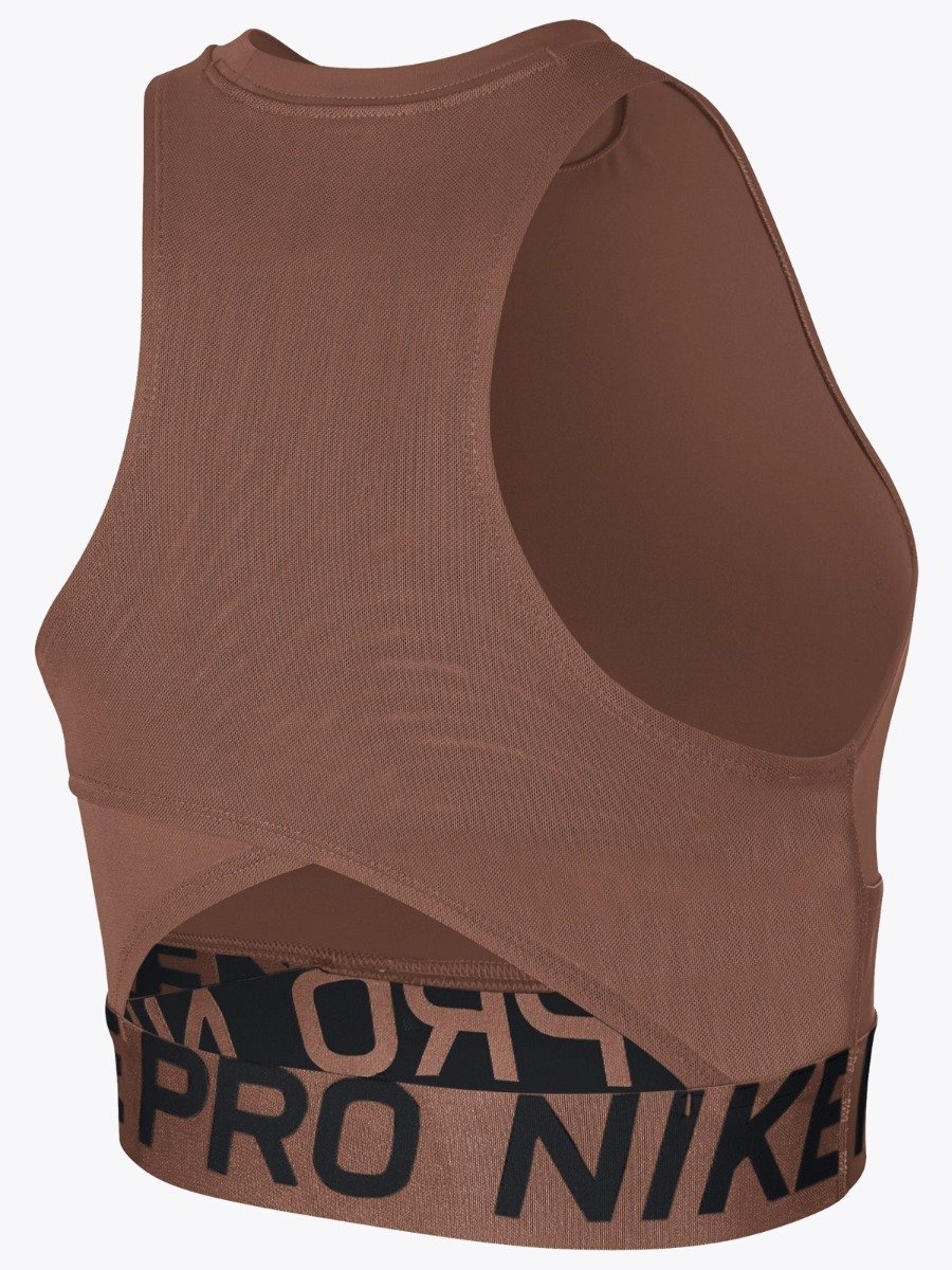 Nike Pro Intertwist 2 Crop Tank Dusty Peach
