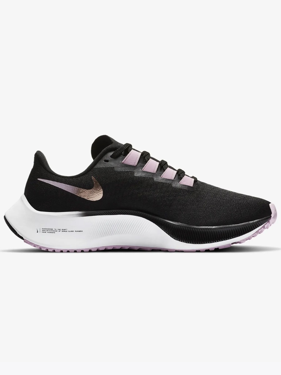 Nike Air Zoom Pegasus 37 Black/Light Arctic Pink/White/Metallic Red Bronze