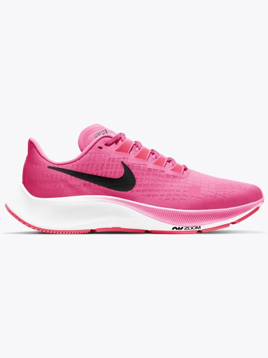 Nike Air Zoom Pegasus 37 Pink Glow/ Black-Platinum Violet-White