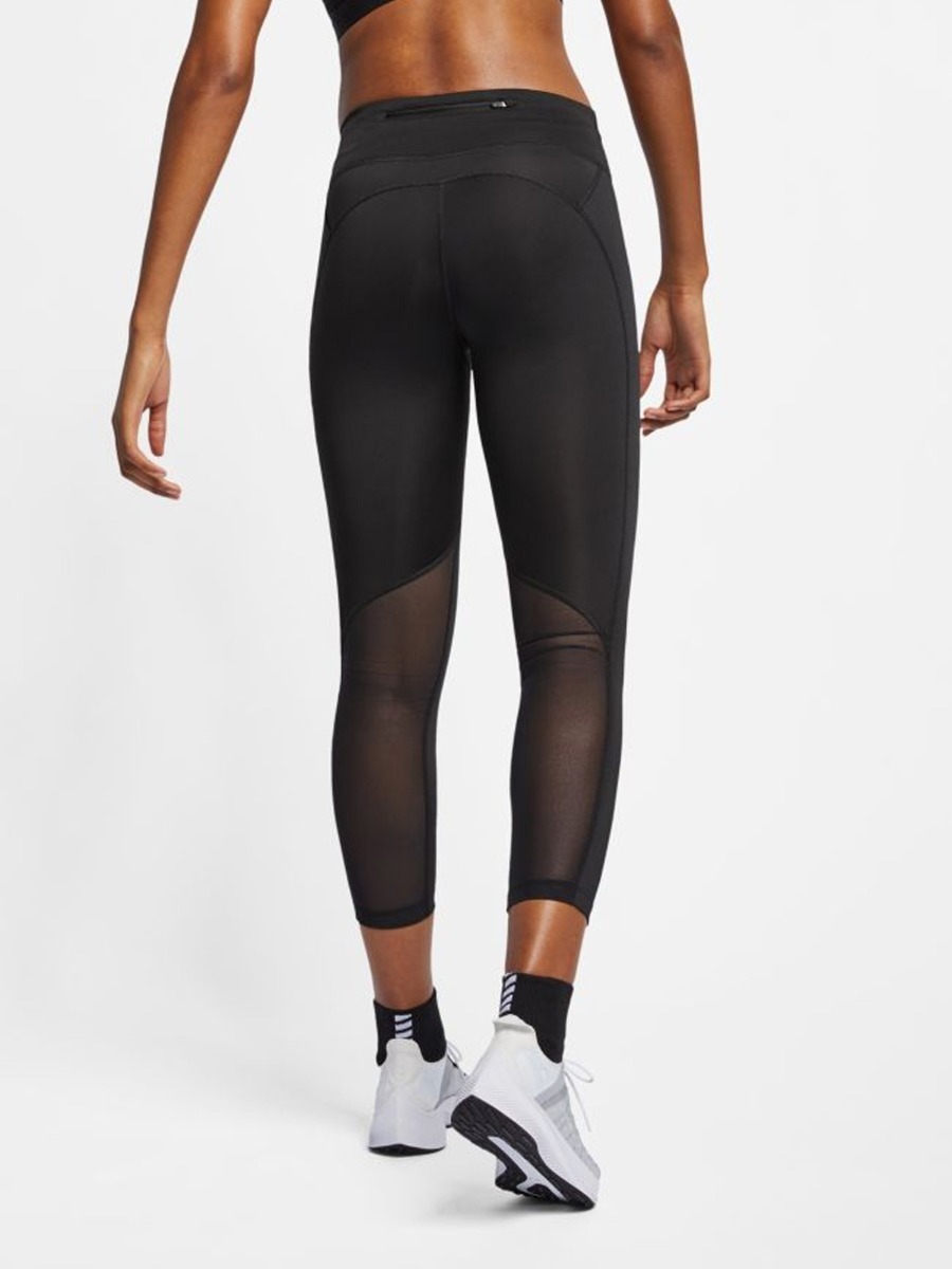 Nike Fast Tights 7/8 Black/ Reflective Silver