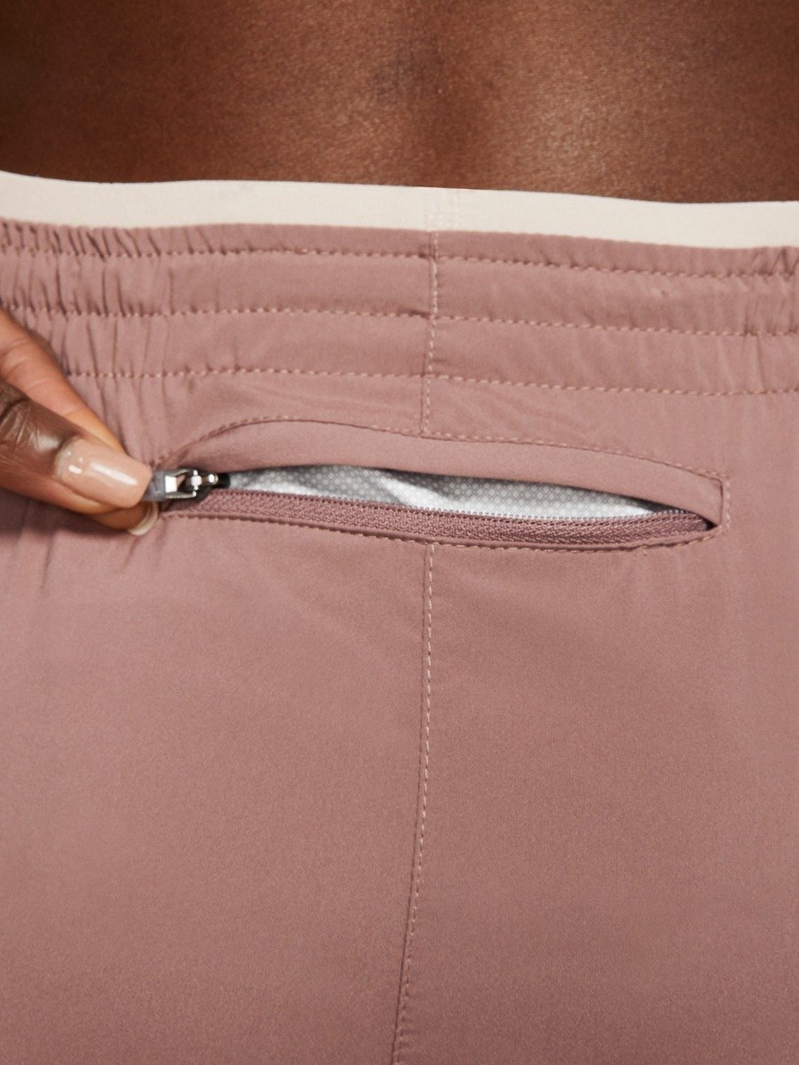 Nike Tempo Lux Short Smokey Mauve/ Reflective Silver