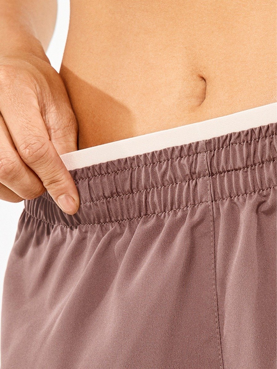 Nike Tempo Lux Short Smokey Mauve/ Reflective Silver