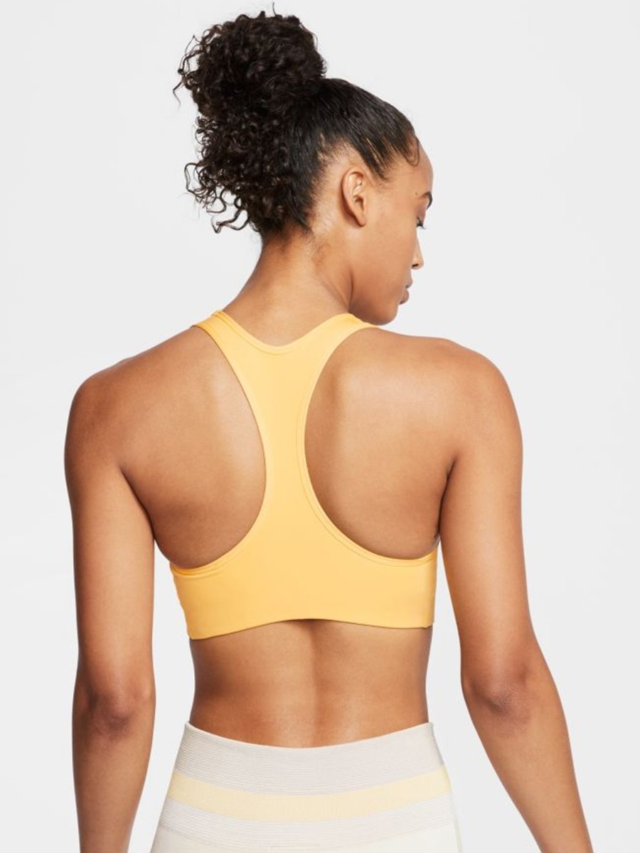 Nike Swoosh Bra Non-Pad Topaz Gold/ Black
