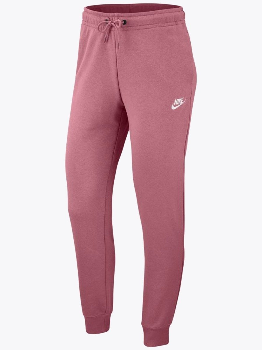 Nike Essential Pant Reg Fleece Desert Berry/ White