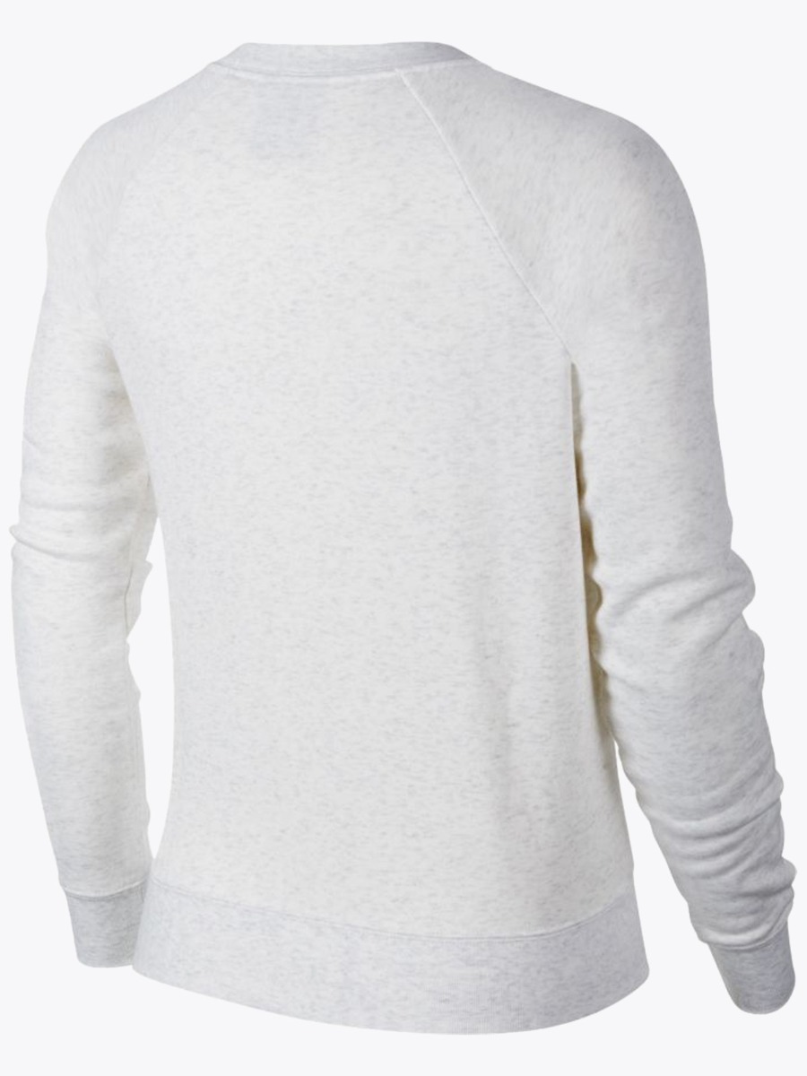 Nike Essential Fleece Crew Birch Heather/ White/ Black