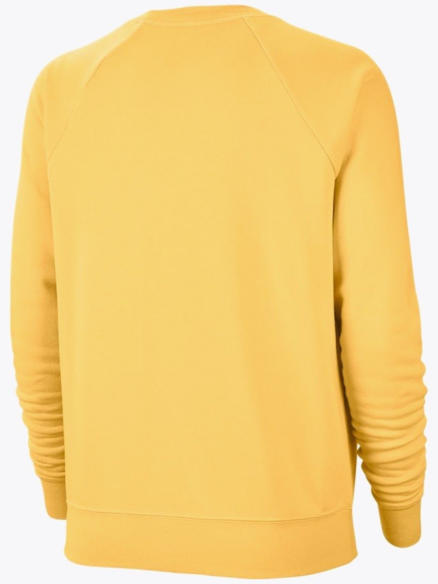 Nike Essential Fleece Crew Topaz Gold/ White
