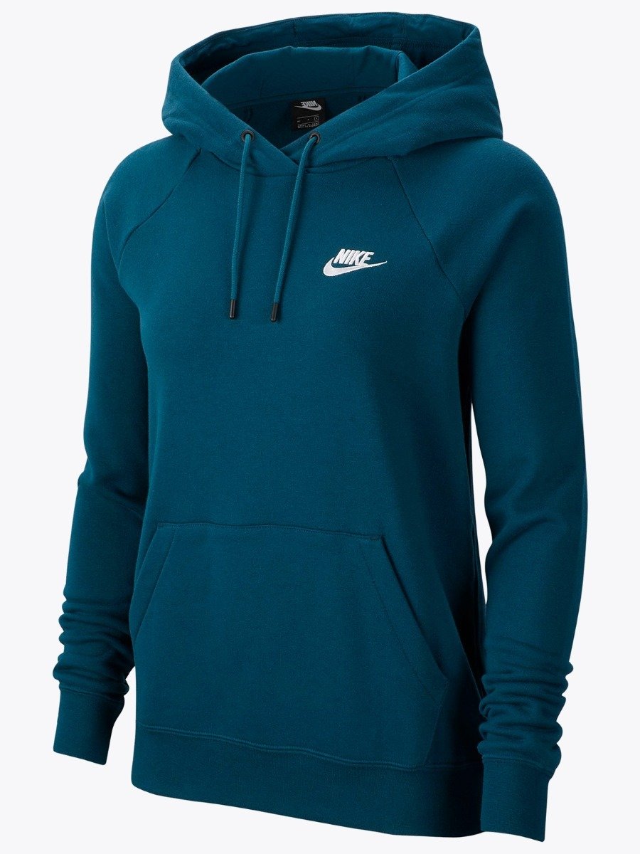 Nike Essential Hoodie Fleece Midnight Turq