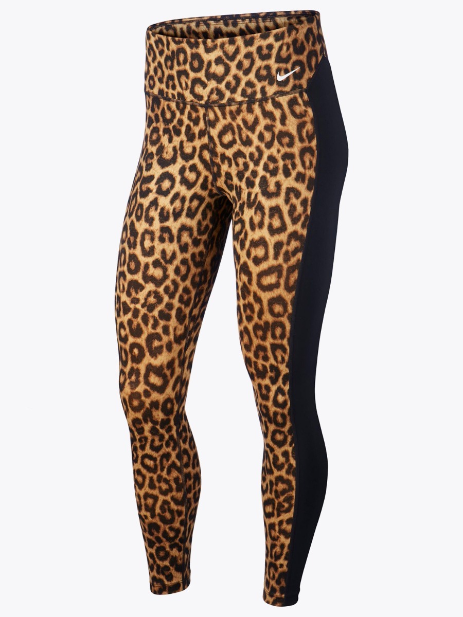 Nike One 7/8 Tights Leopard Club Gold