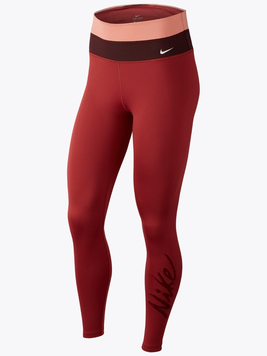 Nike Power 7/8 Tights Cedar / Pink quartz